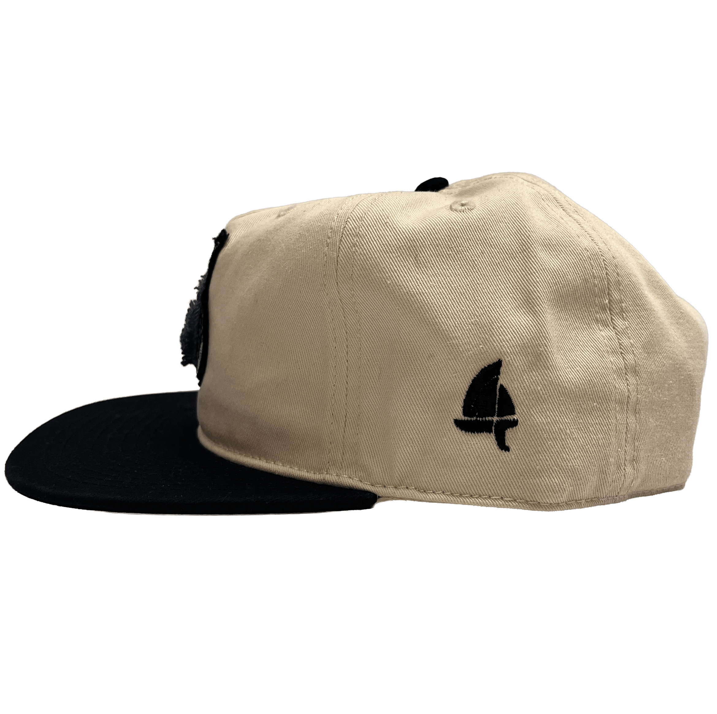 sail cloth "chenille sword patch" two tone cap