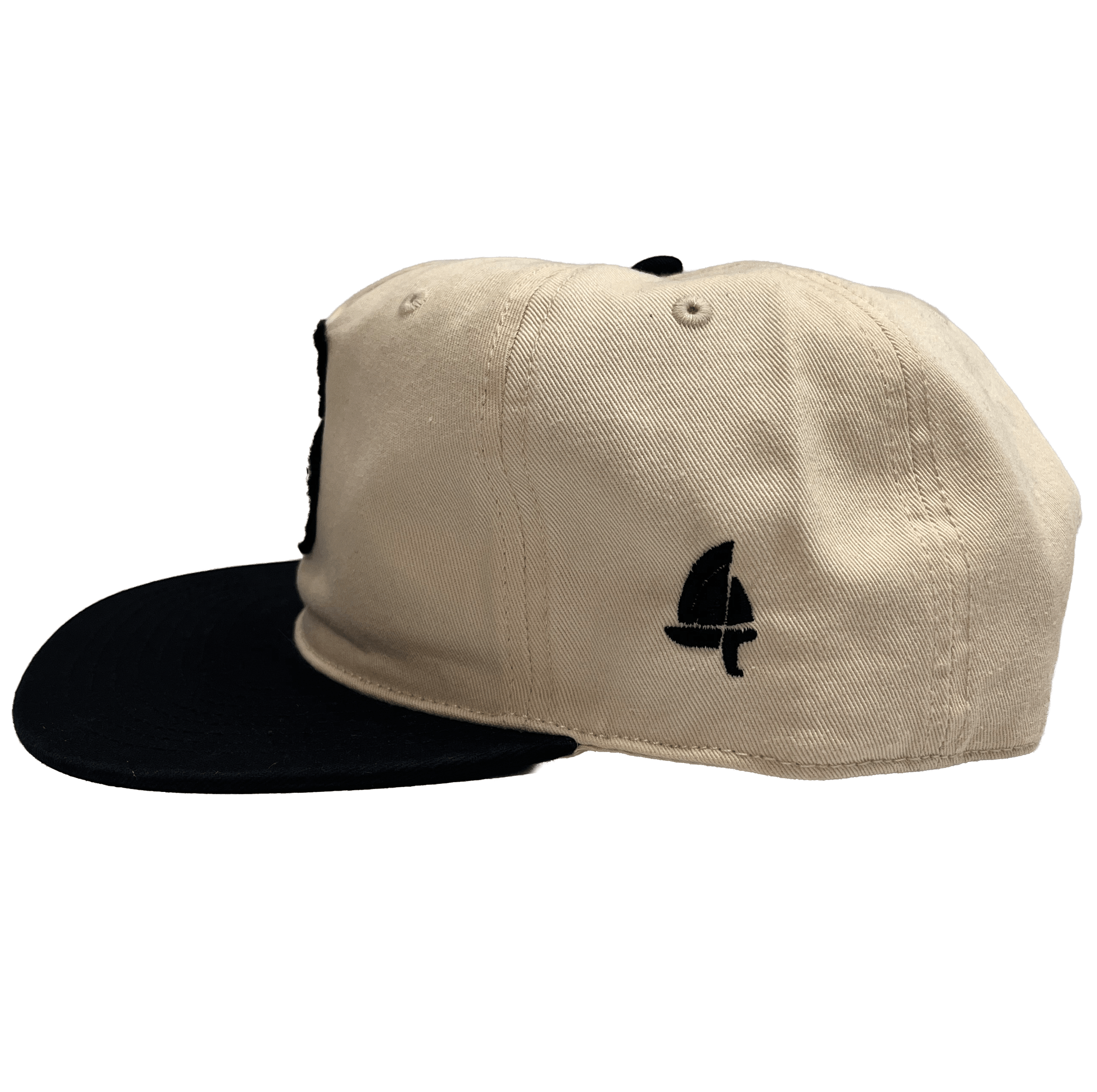 sail cloth "felt sword patch" two tone cap