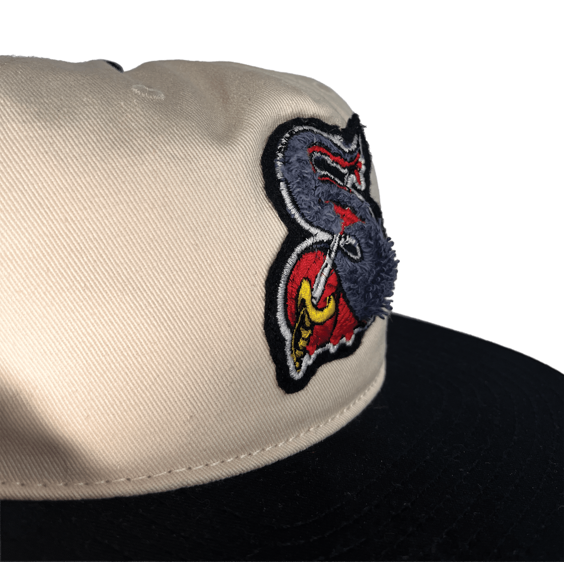 sail cloth "chenille sword patch" two tone cap