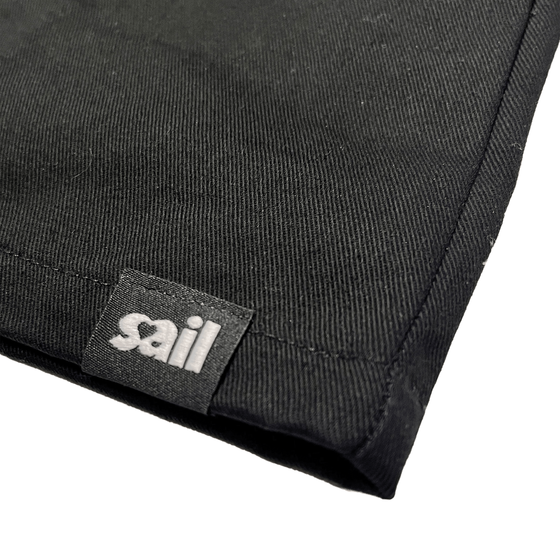 sail cloth "quarter zip" work shirt