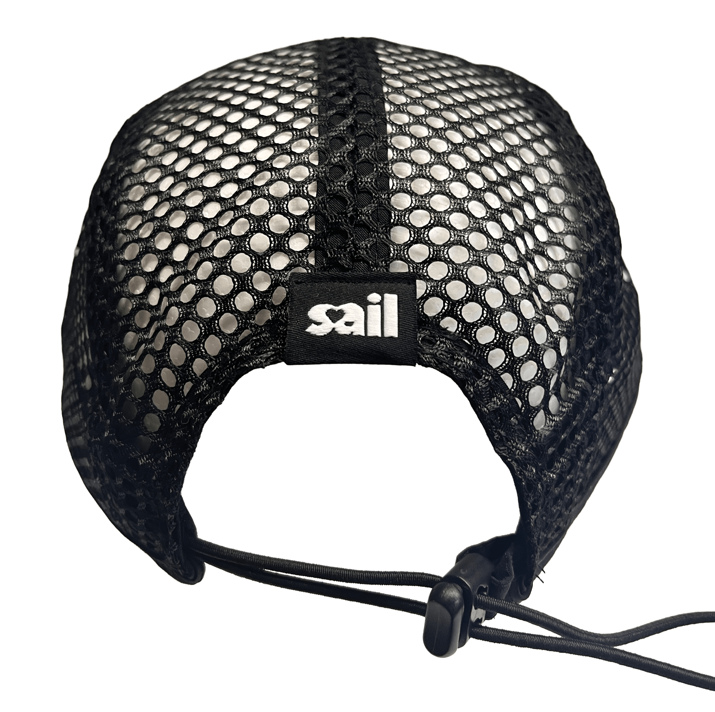 sail cloth "boat" black runner’s cap