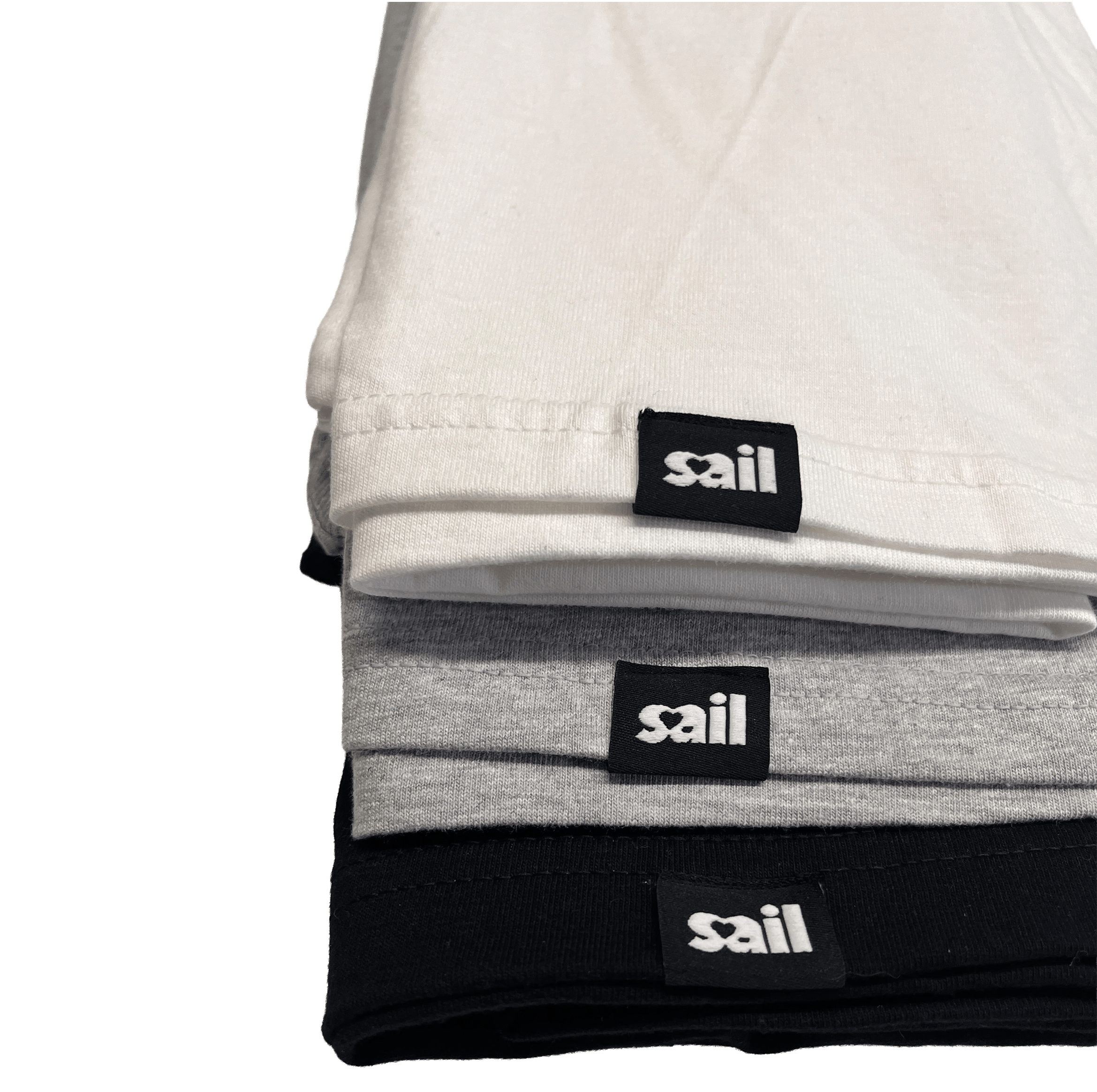 sail cloth "fresh 3pk" tri color tee