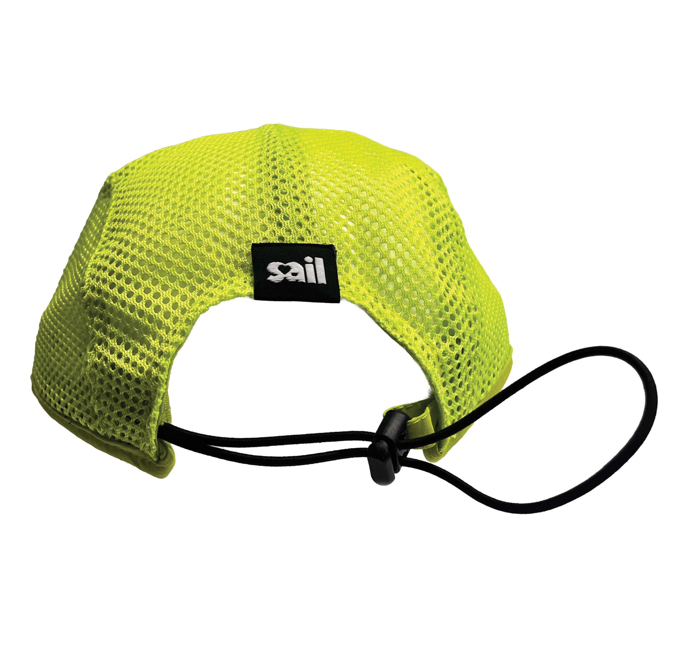 sail cloth "boat" yellow runner’s cap