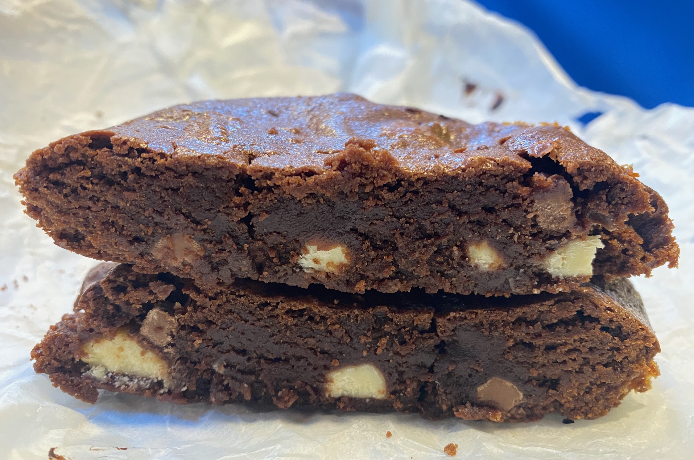 The Ultimate Boat Galley Triple Chocolate Brownies