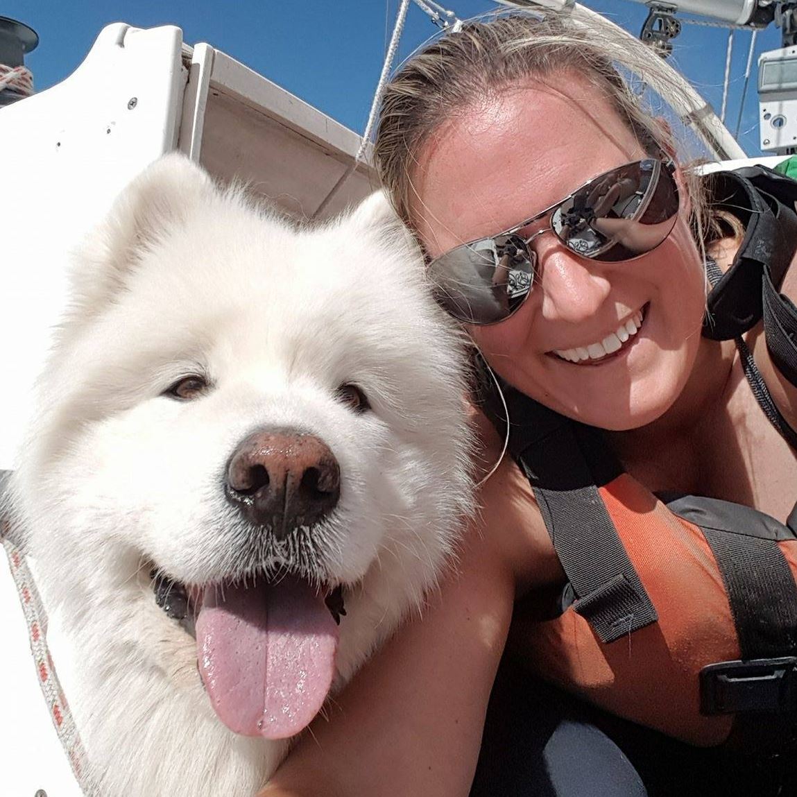 Reef the nautical dog