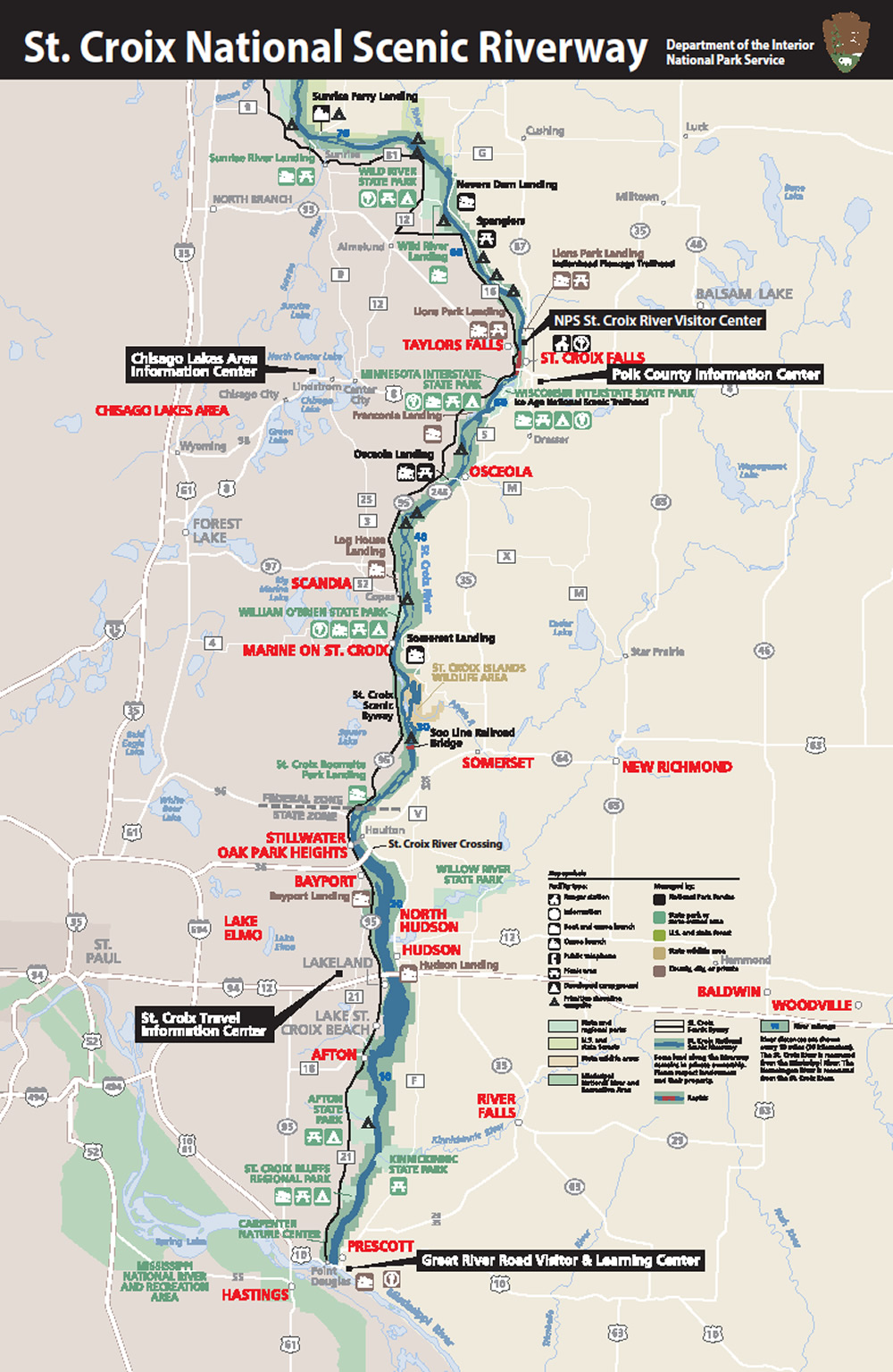 Saint Croix Valley Map Explore The Wild And Scenic St Croix Valley 
