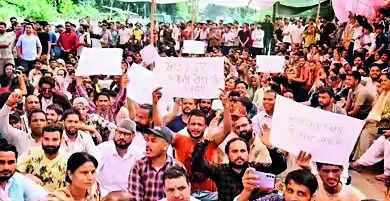Uttarakhand students protest paper leak, ETEducation Uttarakhand students protest paper leak, ETEducation