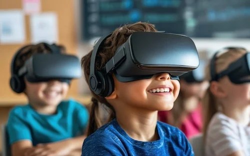 multilingual students vr science