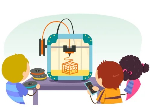 robots 3D printing