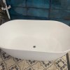 *Ex-display* Clearwater Formoso Petite 1500 x 800 - Matt White - Image 2