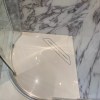 *Ex-display* Kudos Pinnacle 8 Sliding Door Quadrant Shower Enclosure 900x900 & Tray - Image 4