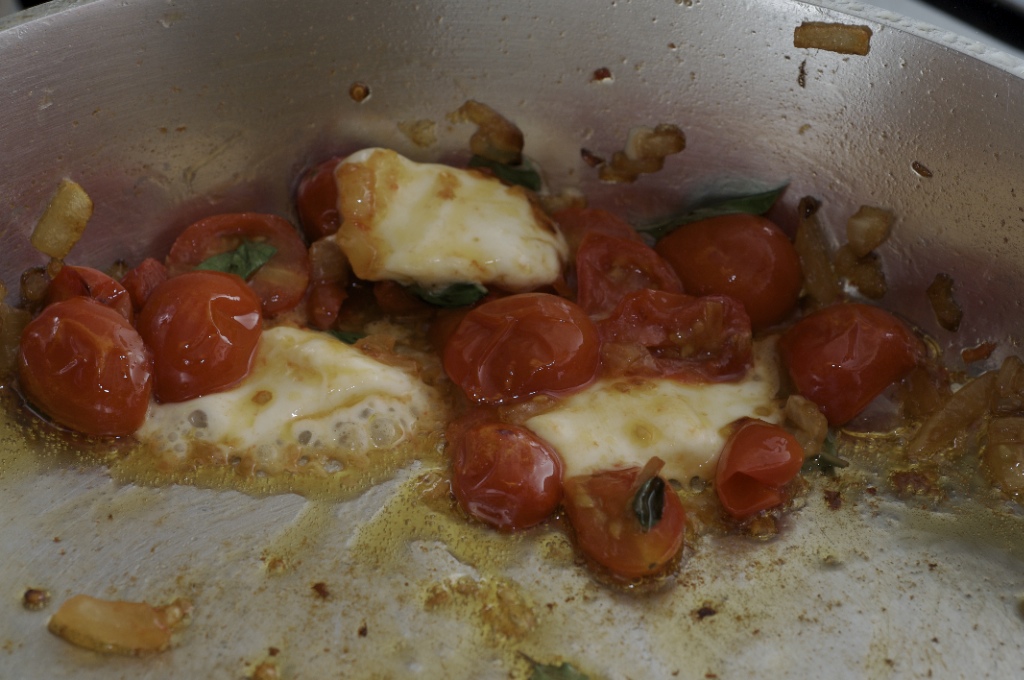 Tomate com muçarela