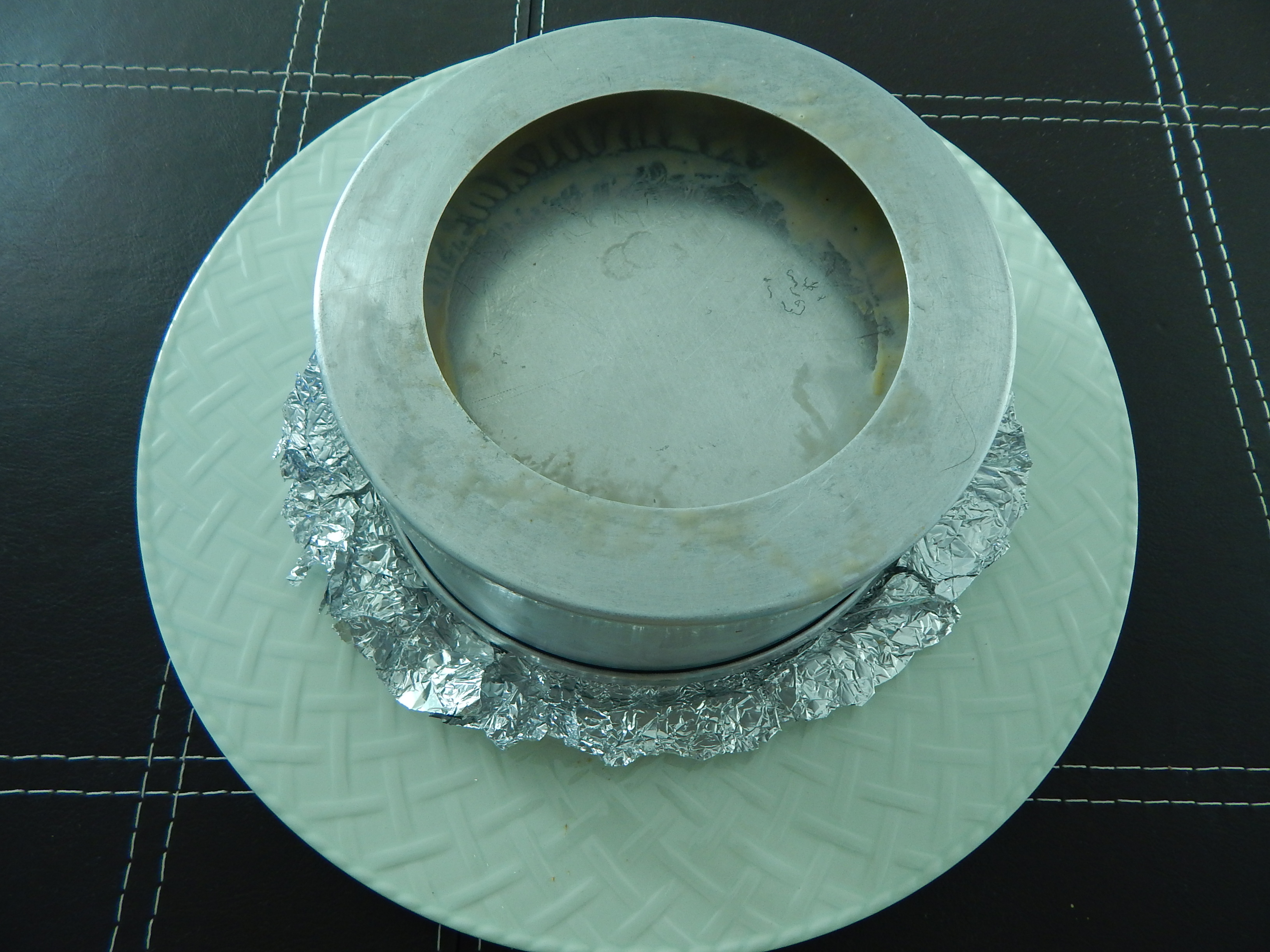 Vire de cabeça pra baixo em um prato