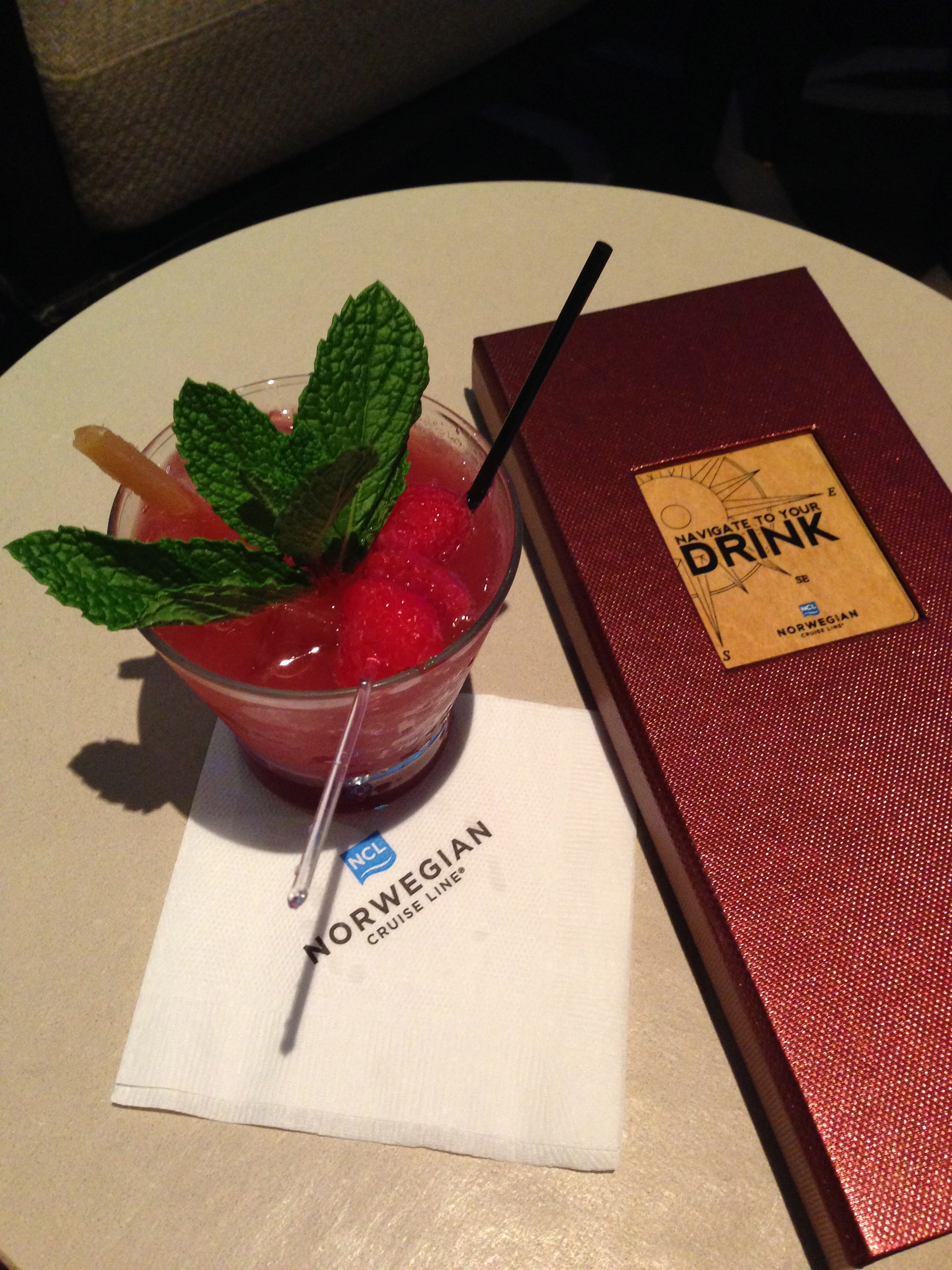 Raspberry Guava Mojito