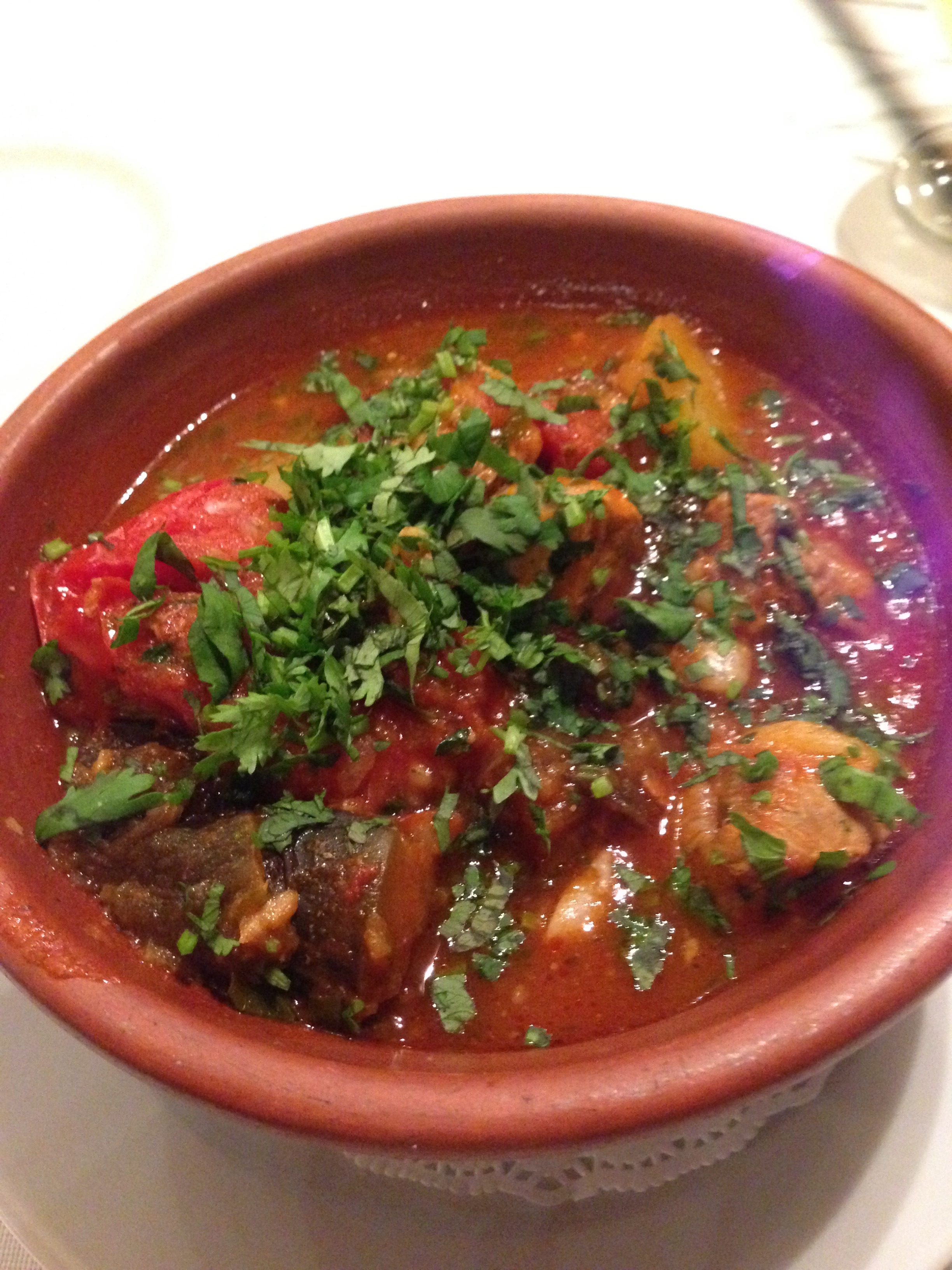 Ensopado de cordeiro