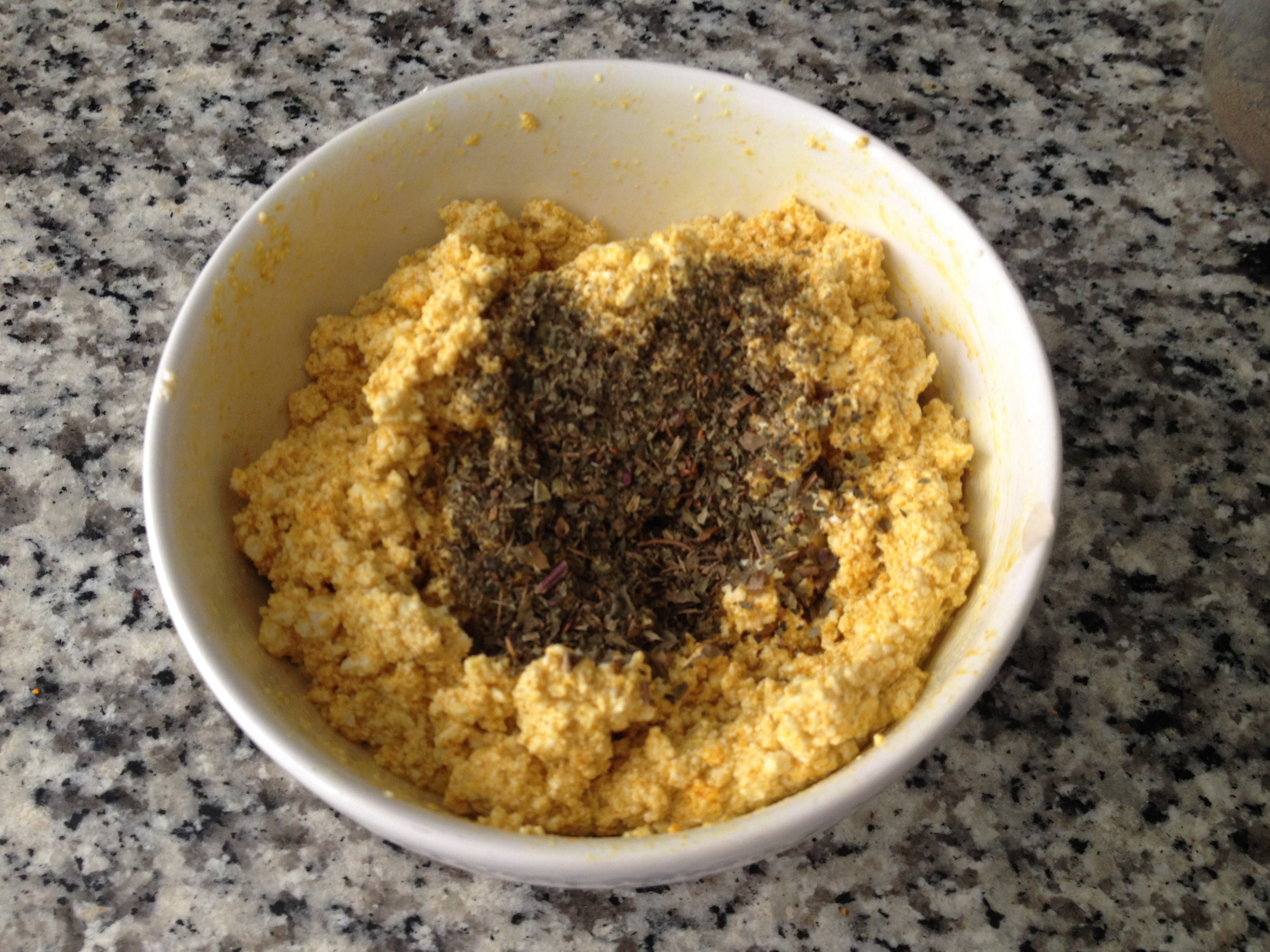 Tempere com sal e ervas