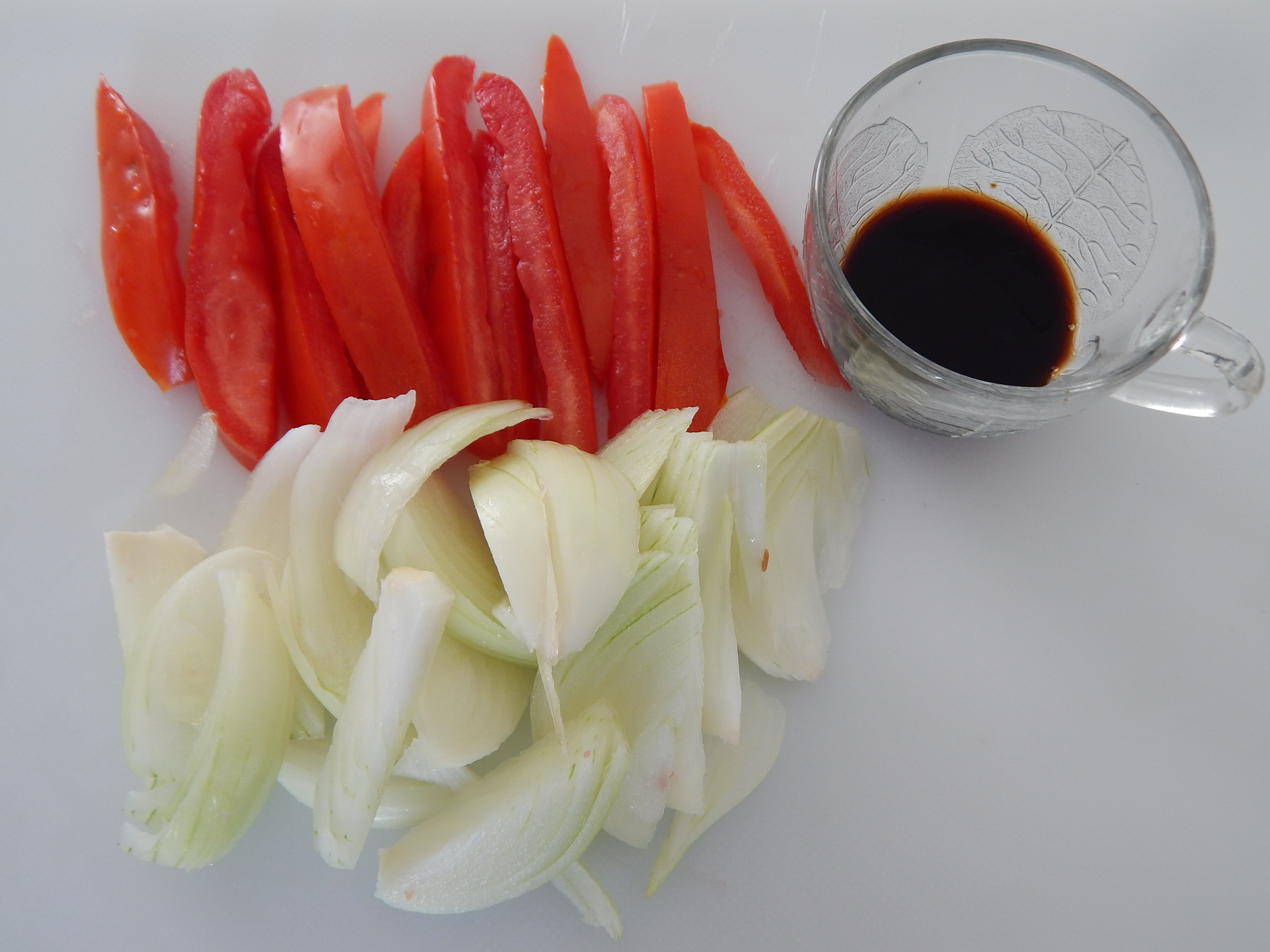 Ingredientes para o molho