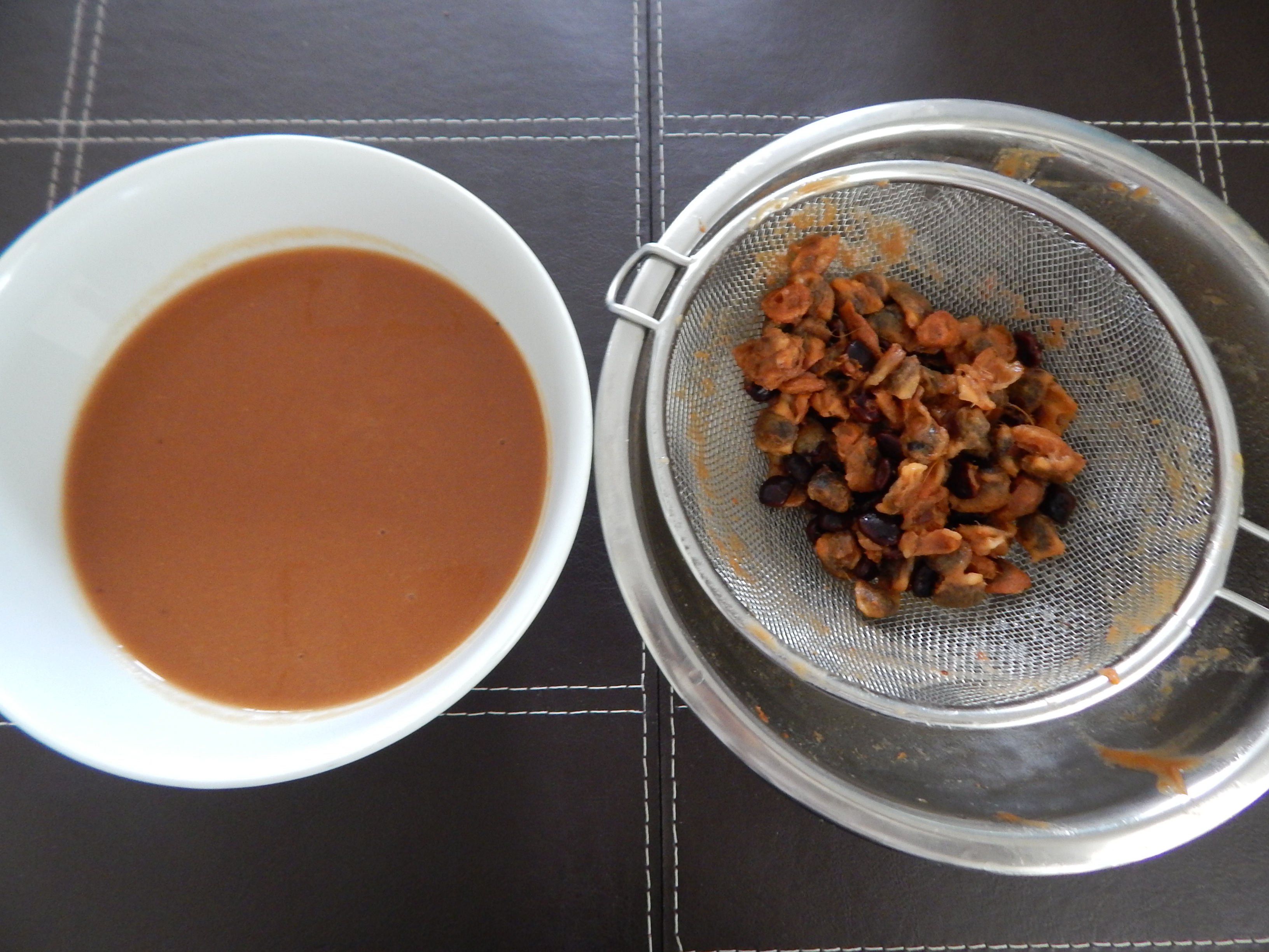 Coe para obter a pasta de polpa