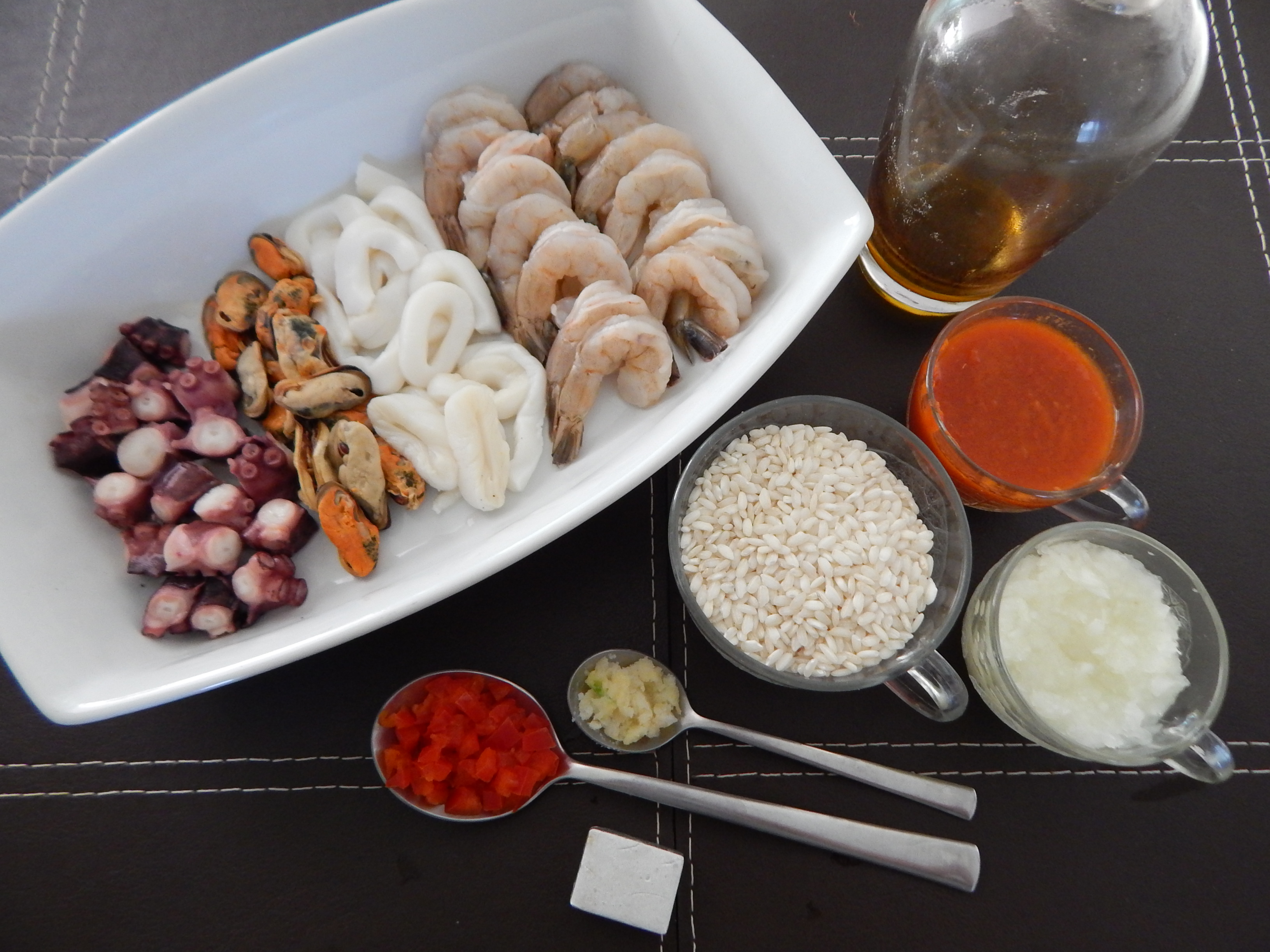 Ingredientes preparados