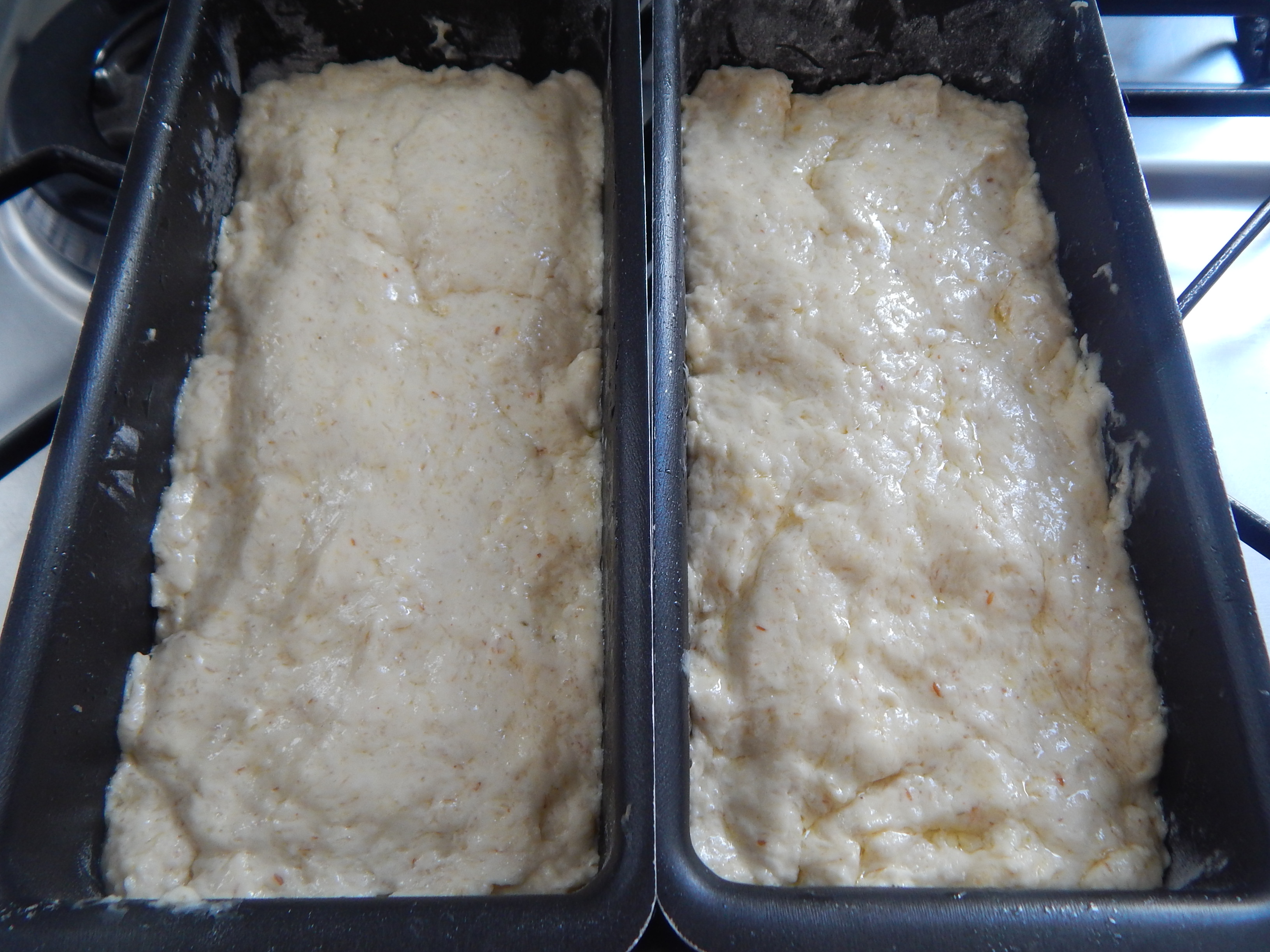 Amasse e coloque na forma