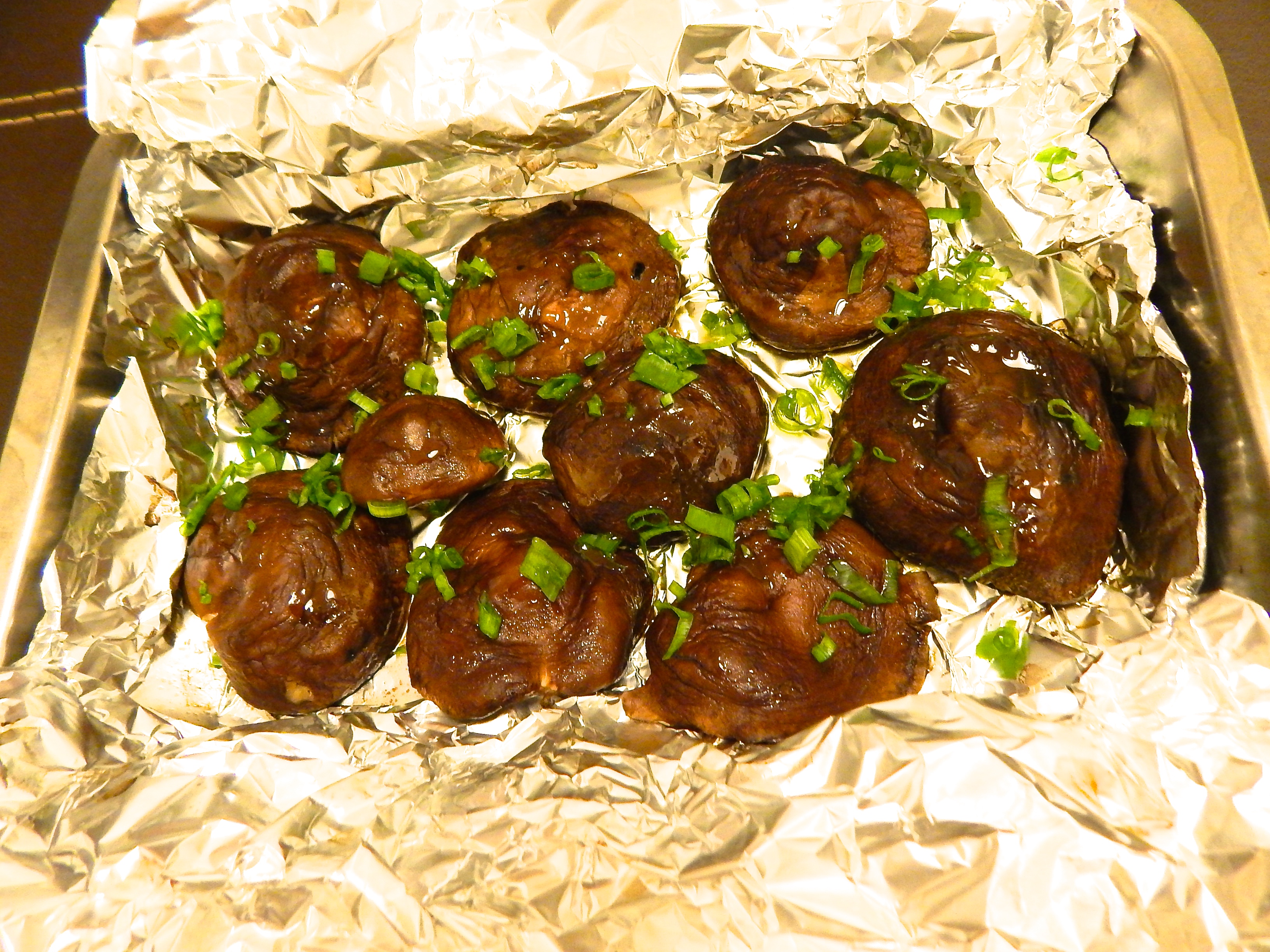 Salpique cebolinha verde