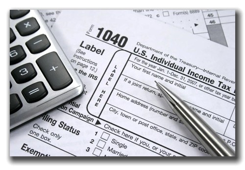 Tax forms image
