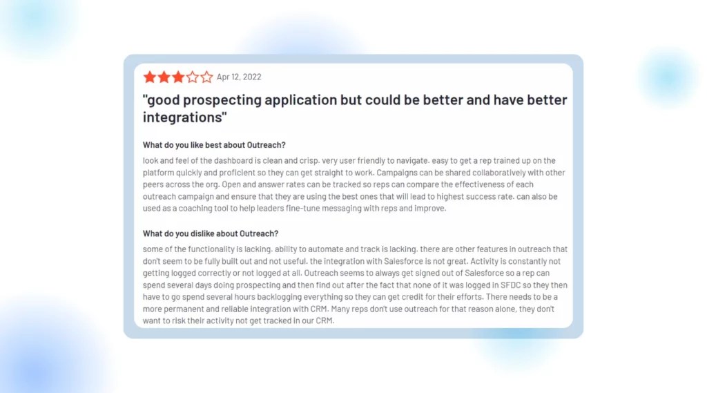 Outreach.io review