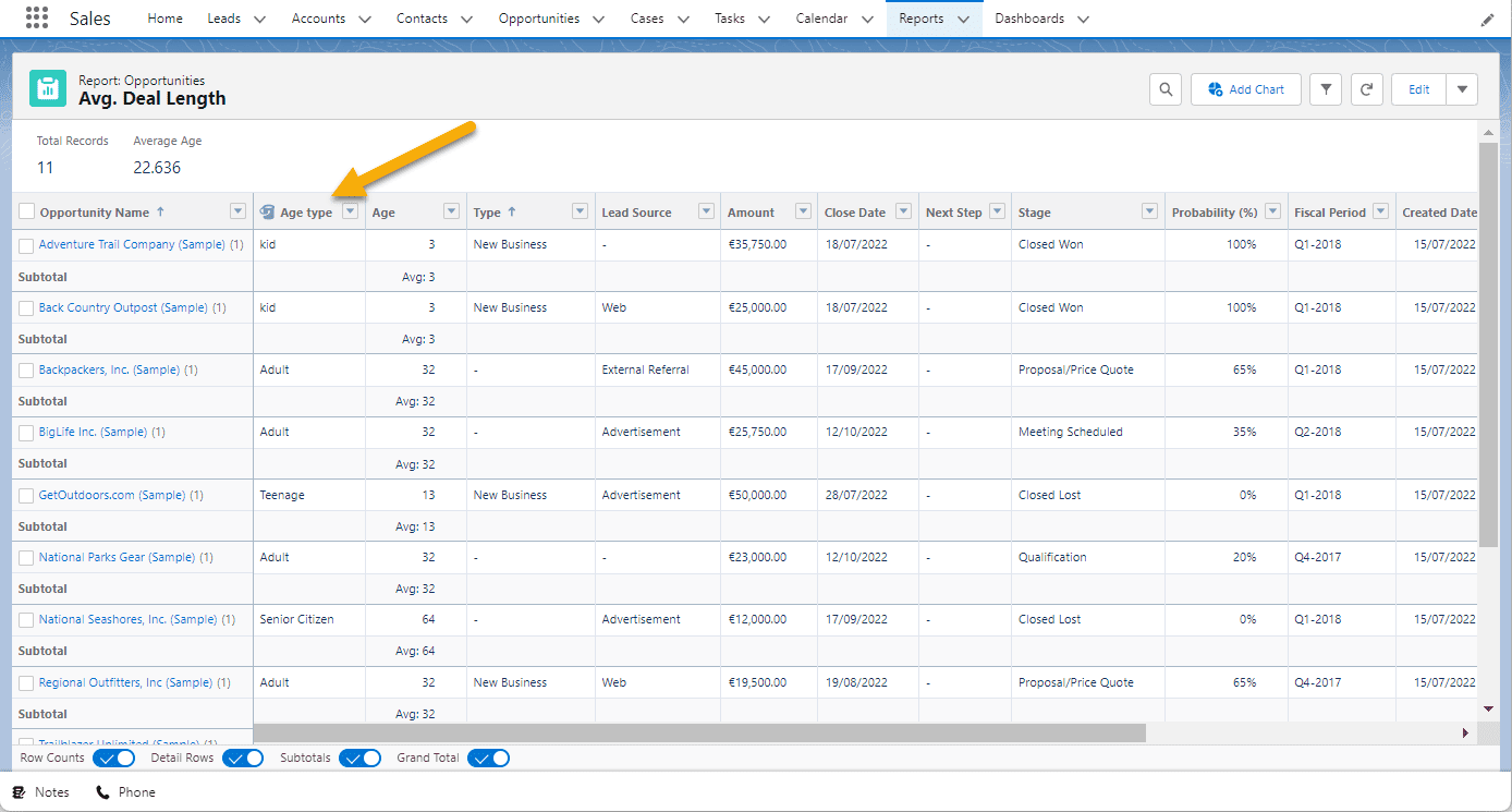 How to create report in salesforce [complete tutorial]