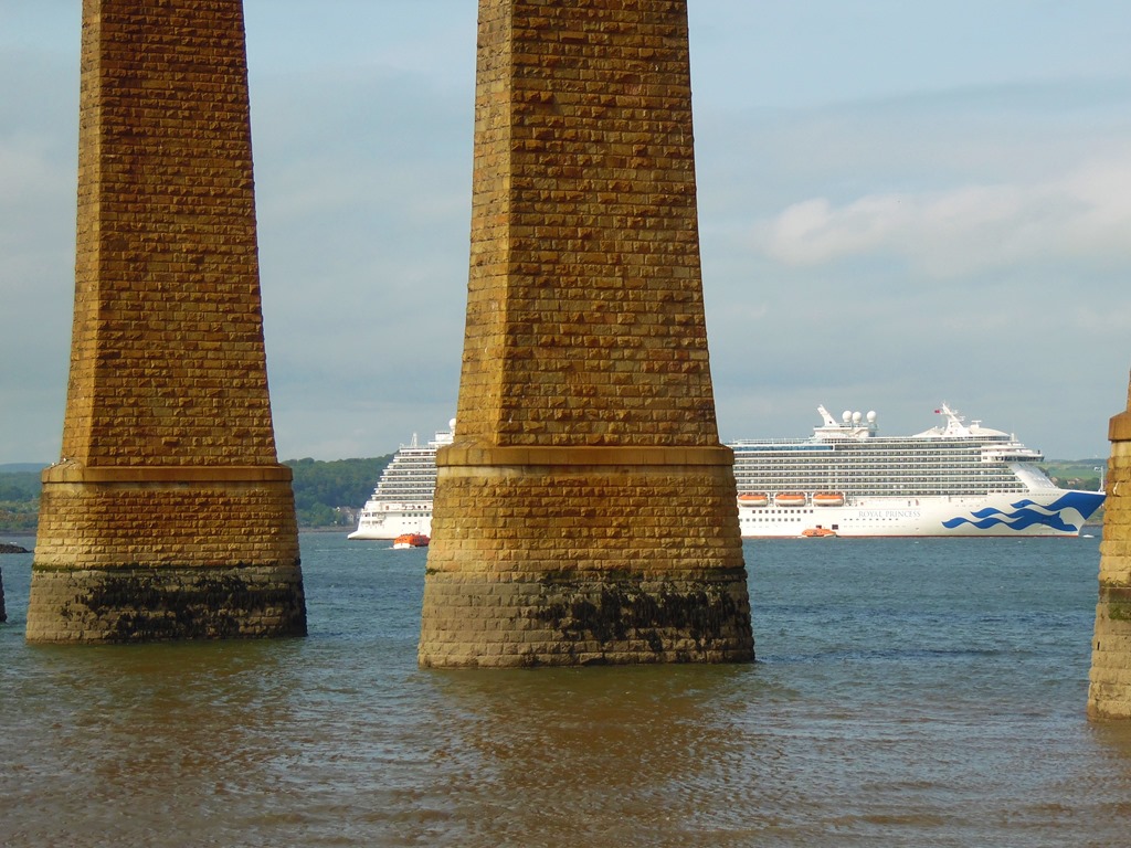 Royal Princess South Queensferry Edinburgh Scotland 22nd May