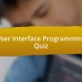 User Interface Programming Quiz » Saltedandhung.com.sg