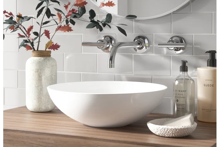 wall mount bathroom faucet