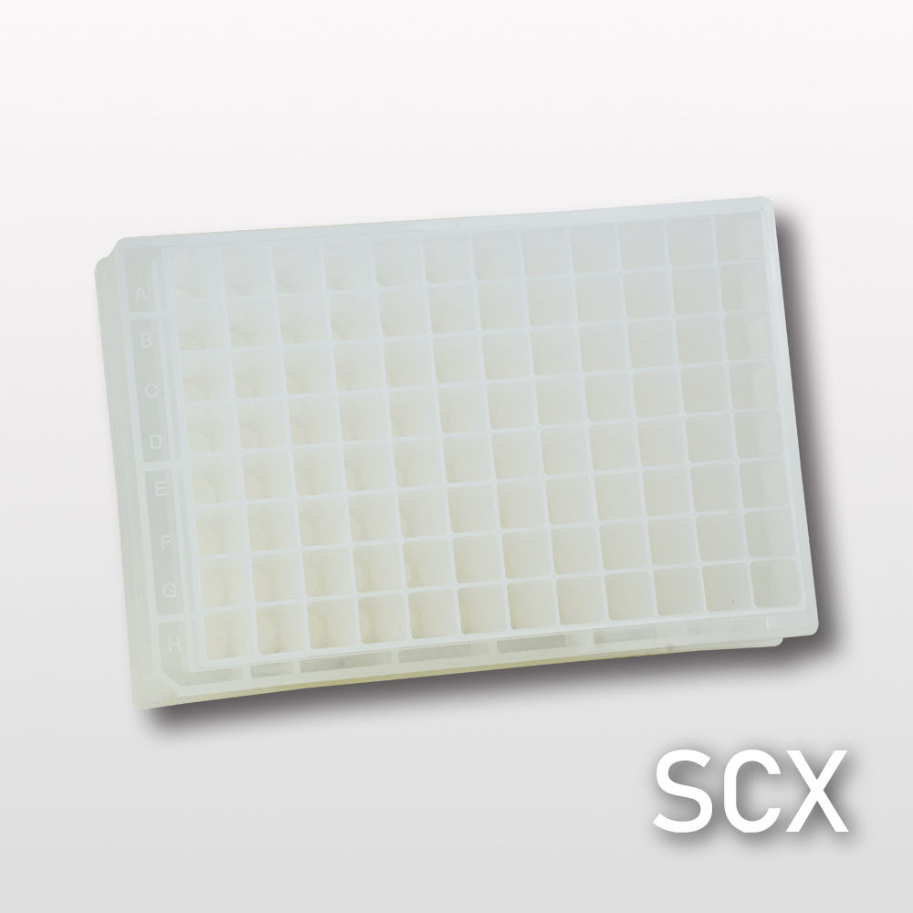 SCX 96 Well Plate SalusPrep SP96CX105 SP96CX110 - Salus Bioscience
