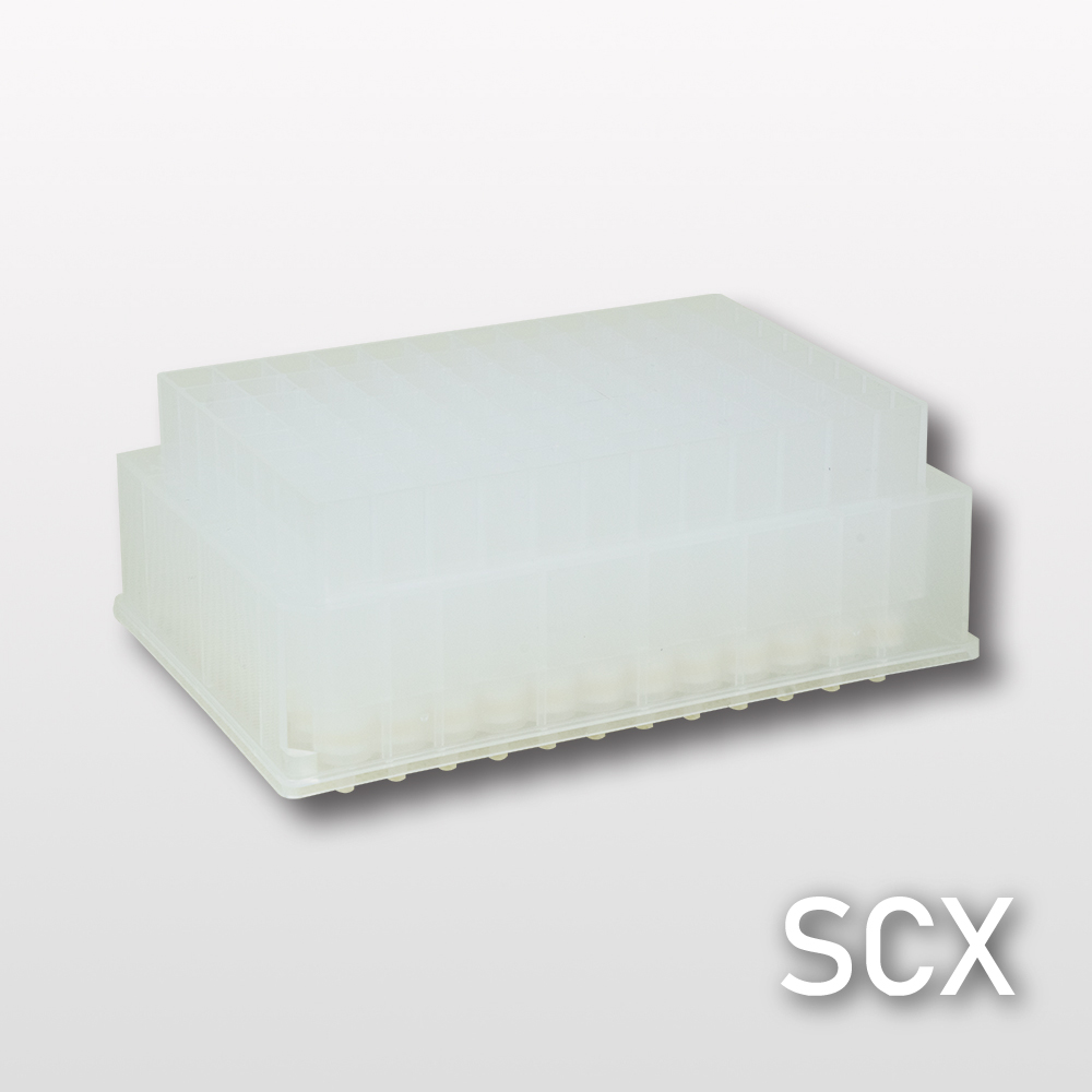 SCX 96 Well Plate SalusPrep SP96CX105 SP96CX110 - Salus Bioscience