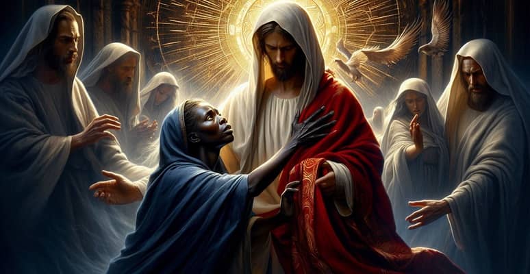 The woman with the issue of blood quiz