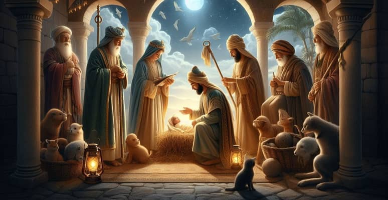 The wise men visit Jesus quiz