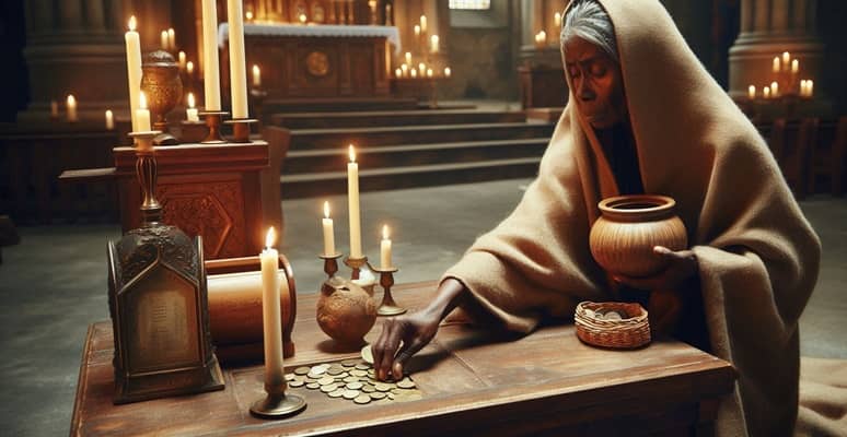 The Widow's offering quiz