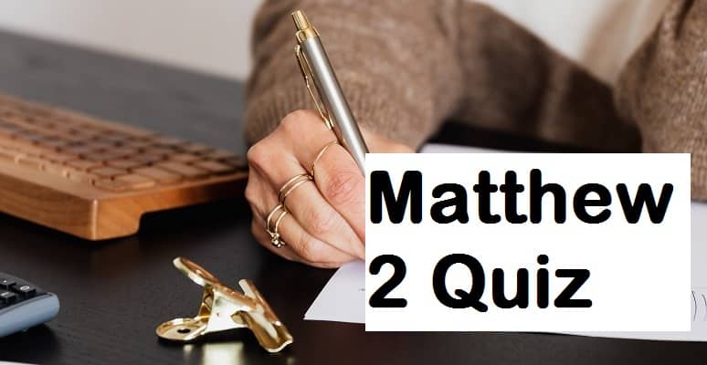 matthew 2 quiz