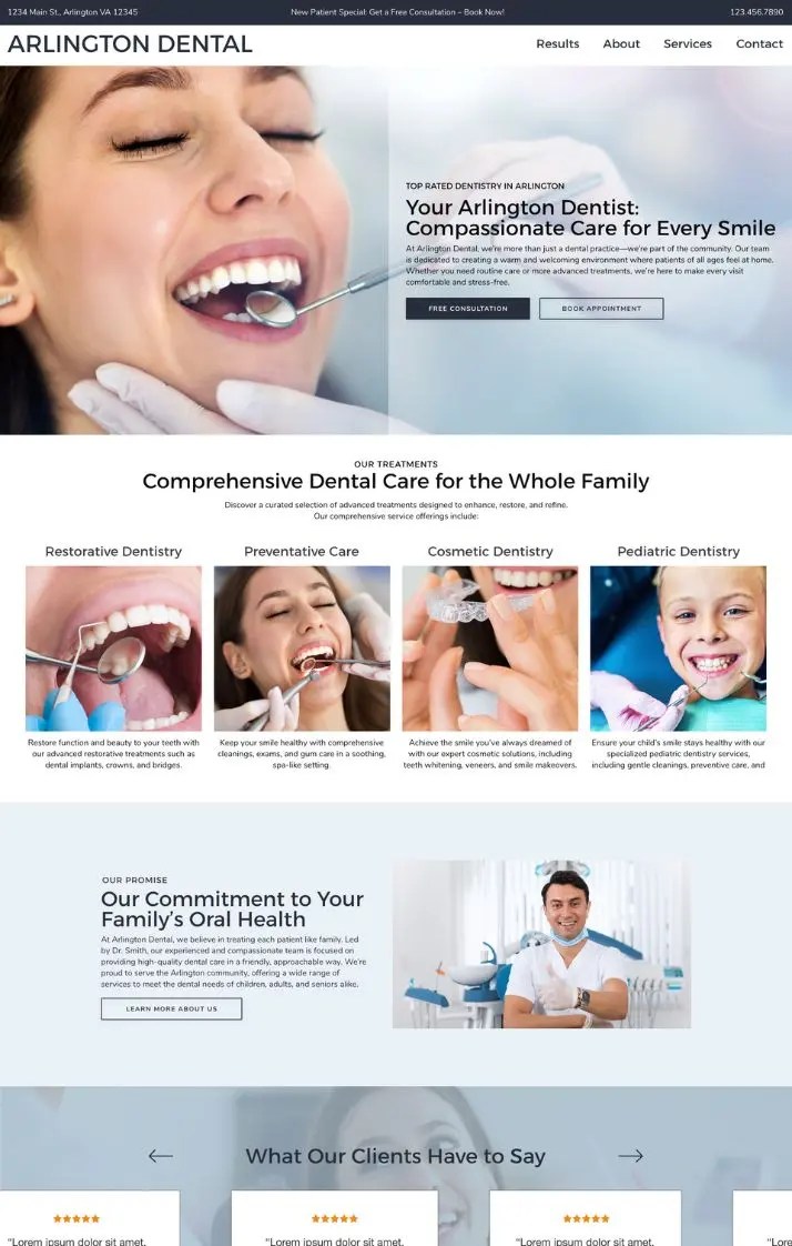The Role of Website Development and SEO in Dental Clinic Digital Marketing