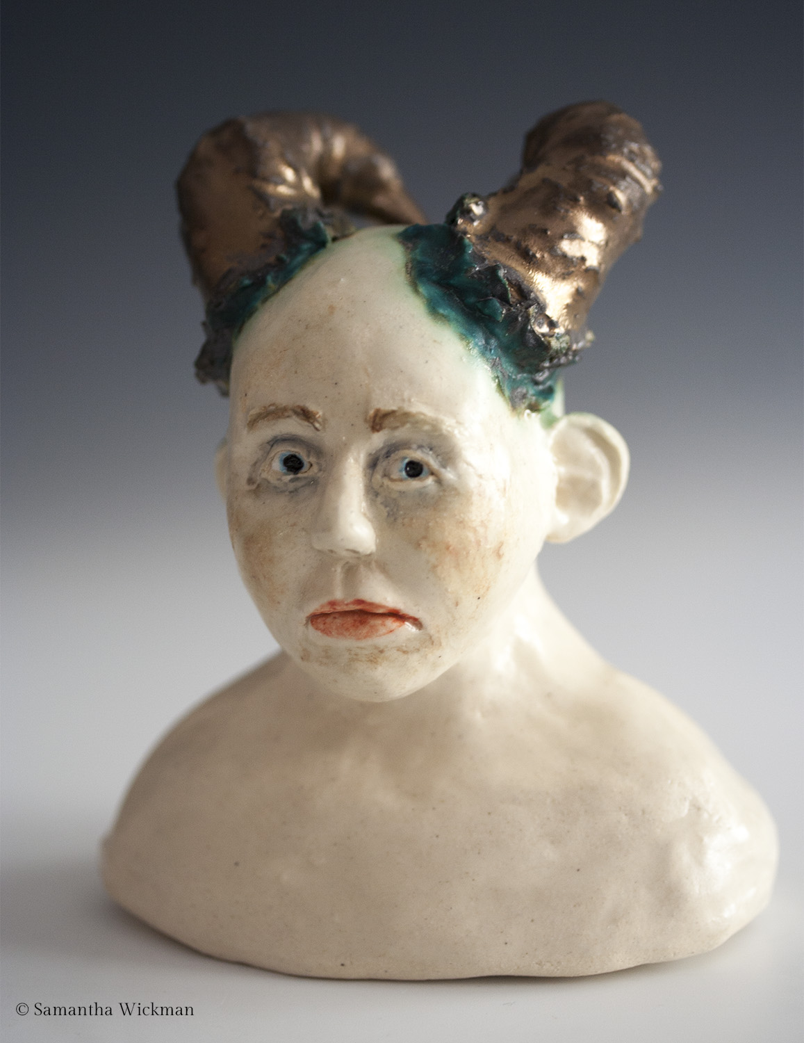Character Study 3, Paperclay, 2015