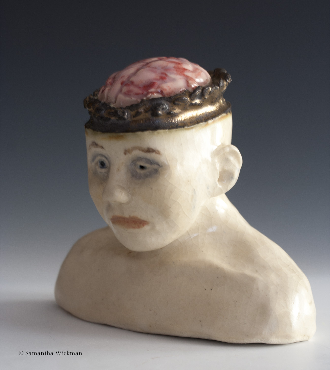 Character Study 4, Paperclay, 2015