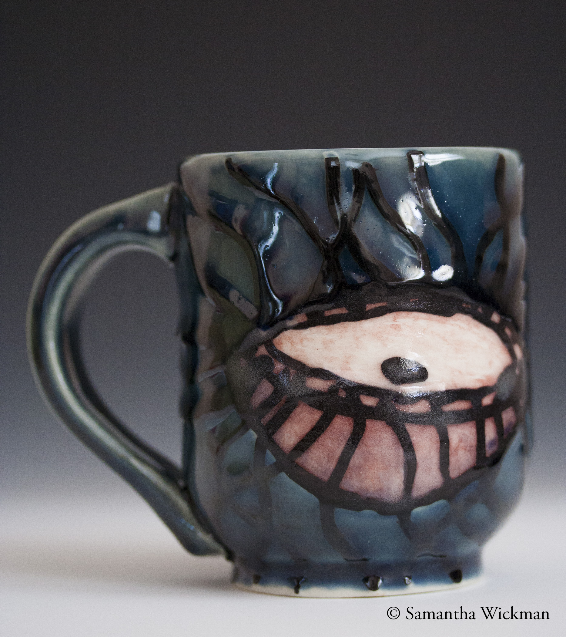 Jellyfish Mug, Porcelain, 2012