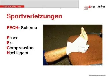 Sportverletzungen und PECH
