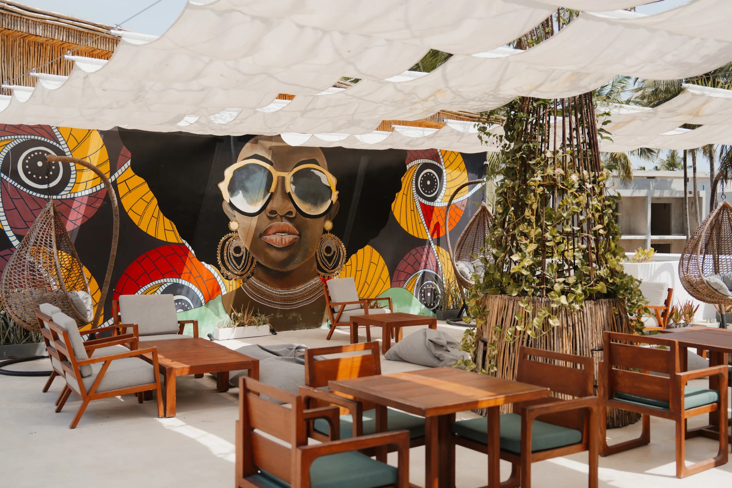 Samawa Living — pool and grounds, Paje Zanzibar