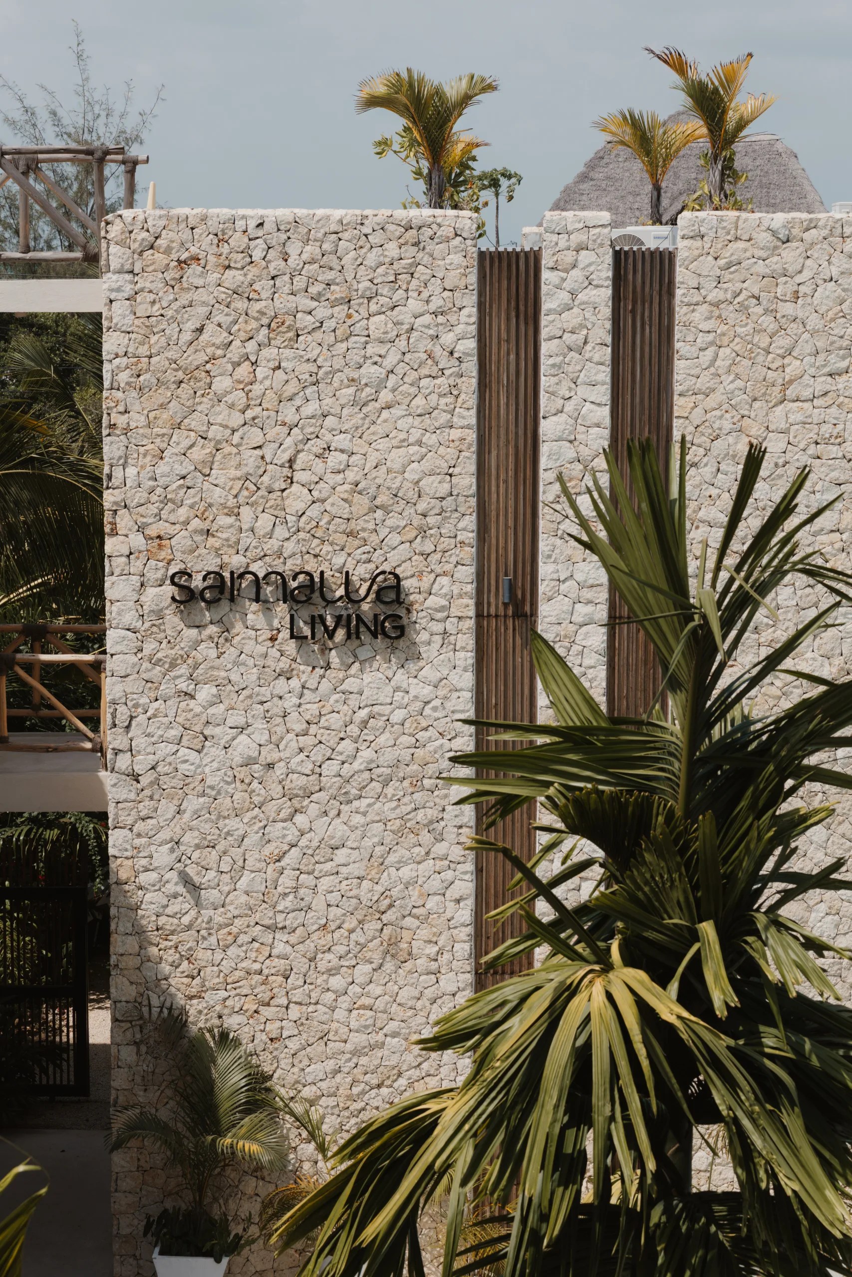 Samawa Living — pool and grounds, Paje Zanzibar