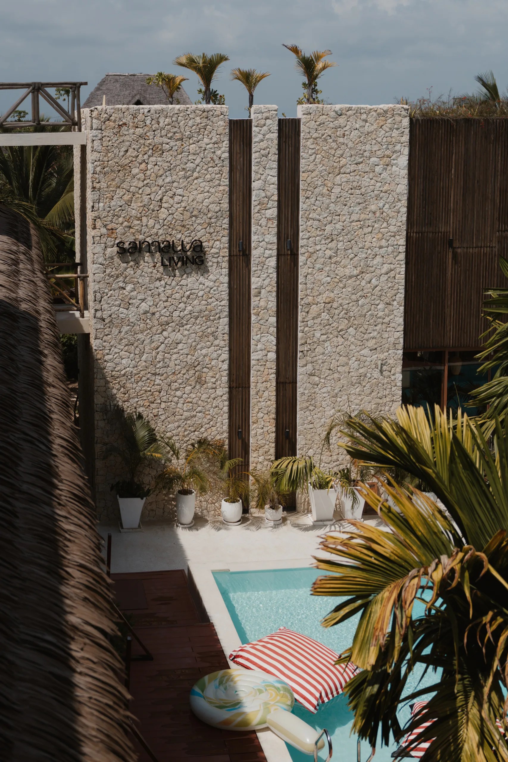 Samawa Living — pool and grounds, Paje Zanzibar