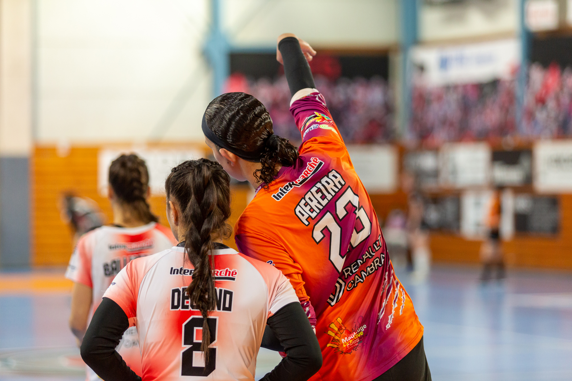 MORGANE DEBONO, DANIELA SOFIA PINTO PEREIRA - 20 Novembre 2021 Match de Handball de division 2 ACHENHEIM TRUCHTERSHEIM vs SAMBRE AVESNOIS