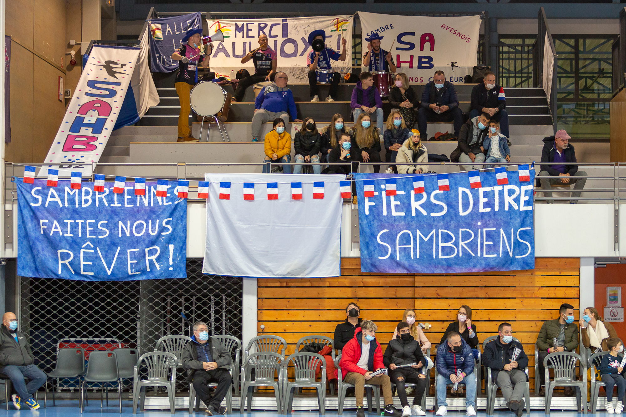 20 Novembre 2021 Match de Handball de division 2 ACHENHEIM TRUCHTERSHEIM vs SAMBRE AVESNOIS