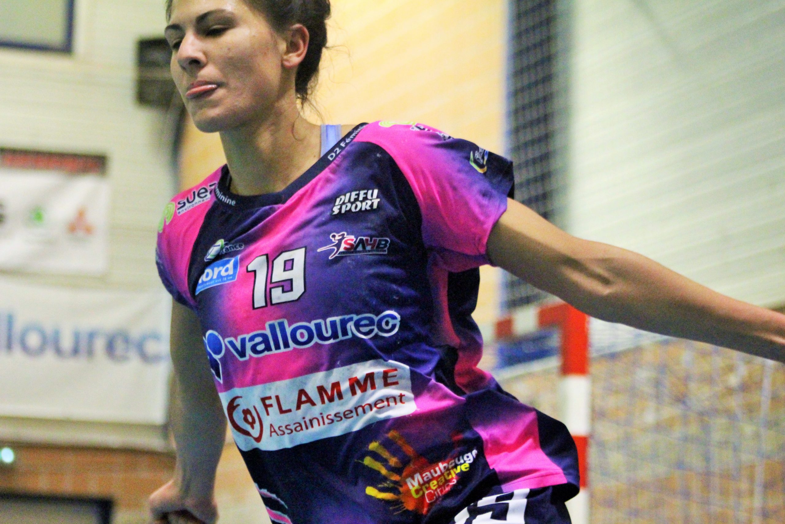 SABRINA ABDELLAHI - Match de handball du 19 Février 2022 - SAMBRE AVESNOIS vs HAVRE ATHLETIC CLUB