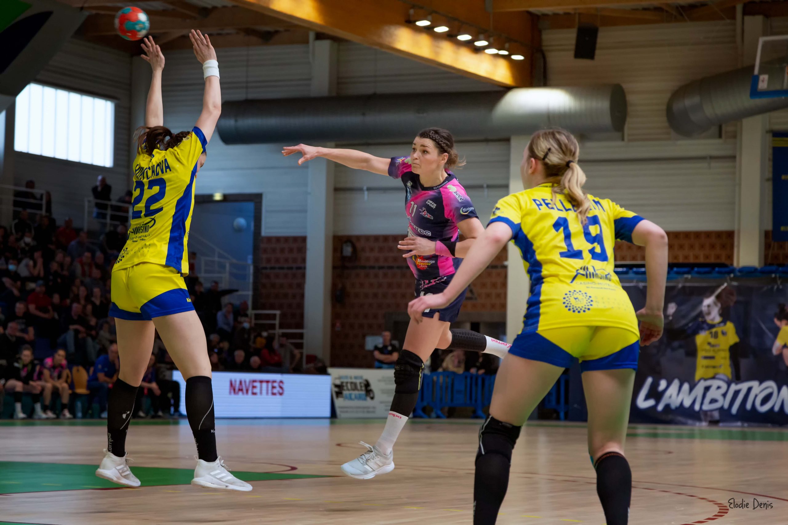 HANA KVASOVA - Saint Amand Les Eaux vs Sambre Avesnois le 27 Mars 2022 Division 2 féminine de handball