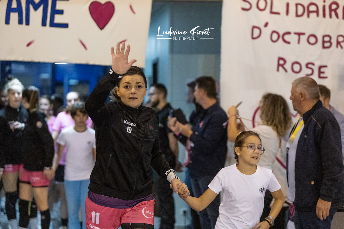 HANA KVASOVA - Match de handball Féminin du 19 Octobre 2024 Sambre Avesnois vs Mérignac Ligue Butagaz Energie à Maubeuge